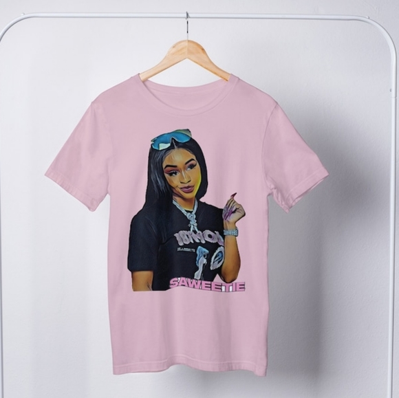 90s teez | Tops | Saweetie Graphic Tee 